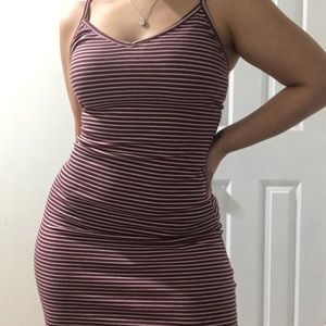 Forever21 - Striped spaghetti strap midi dress